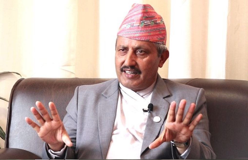 शिक्षामन्त्री  गिरीराजमणि पोखरेललाइ कोरोना संक्रमण पुष्टि