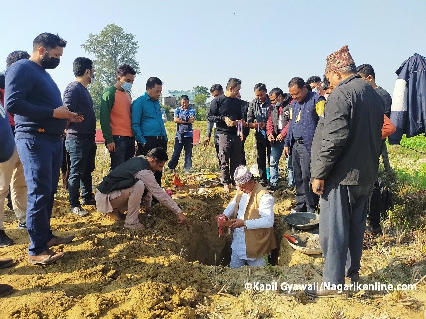रुपन्देहीमा ४५ करोड लगानीसहित आवास ग्रुपले गर्याे एकैपटक दुइवटा उद्योग शिलान्यास,एकको उद्घाटन