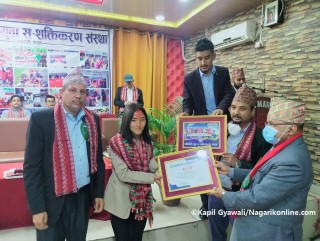 विश्वका प्रभावशाली सय महिलाको सूचीमा परेकी सपनालाई बुटवलमा गोर्खालीको सम्मान (भिडियाे सहित)