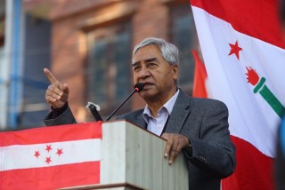 महेश बस्नेतलाई देउवाको चुनौती-‘मलाई होइन भक्तपुरका सभापति दुर्लभ थापालाई हराएर देखाउनुस्’