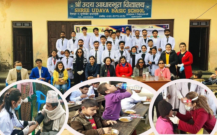 लायन्स क्लवहरुद्वारा देवदहमा निःशुल्क स्वास्थ्य शिविर 