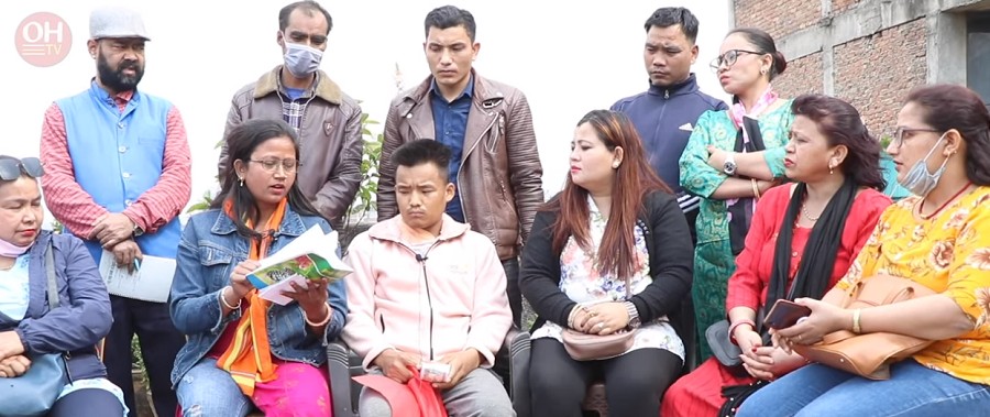 दुबै मृगौला फेल भएका तामाङलाई  एसएसजी नेपालद्वारा १ लाख २० हजार आर्थिक सहयोग
