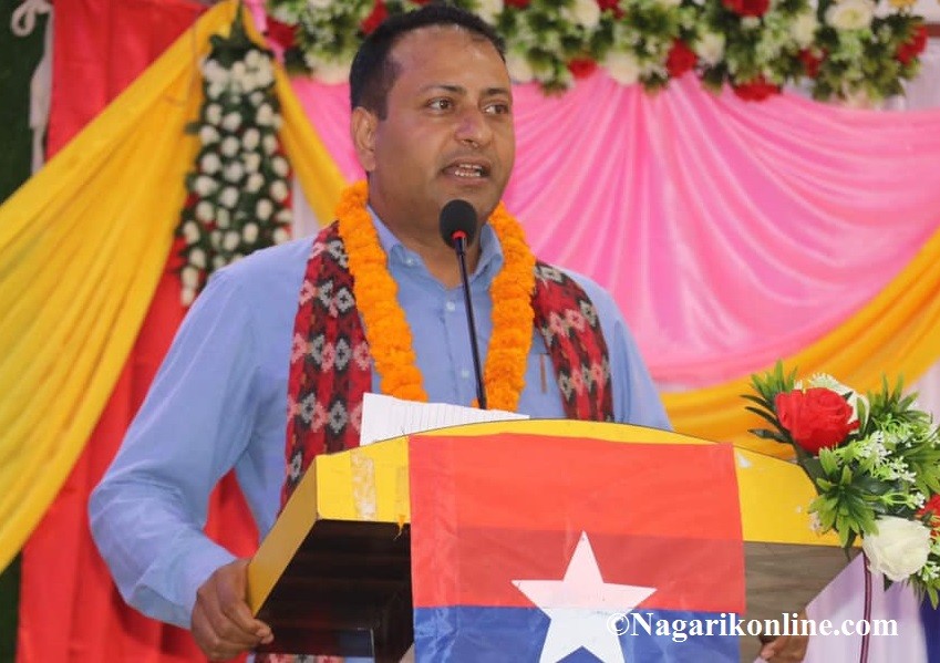 एमाले निकट राष्ट्रिय युवा सङ्घको अध्यक्षमा किरण पौडेल