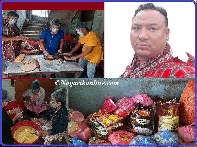 बुटवलमा हरि क्षेत्रीको भाेजन अभियान,अष्ट्रेलियासञ्जालद्वारा ५० हजार हस्तान्तरण