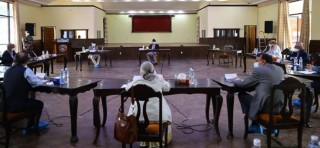 बालुवाटारमा कांग्रेस पदाधिकारी बैठक सुरु