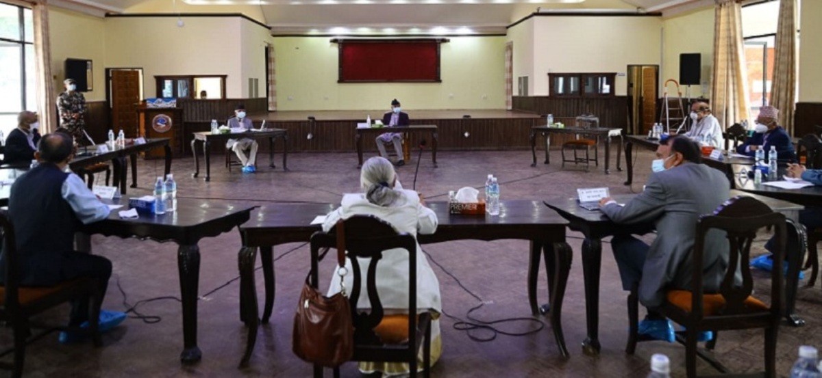 बालुवाटारमा कांग्रेस पदाधिकारी बैठक सुरु