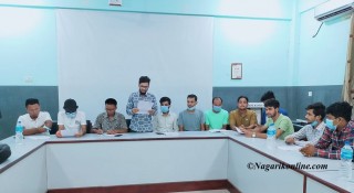 आन्दाेलनरत संयुक्त विद्यार्थी संगठनले गरे लुम्बिनी वाणिज्य क्याम्पसमा तोडफोड
