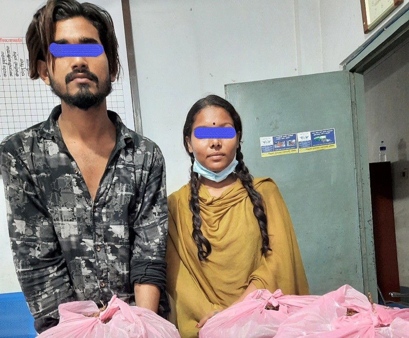 रुपन्देहीमा गाँजासहित अफताब र लक्ष्मी पक्राउ