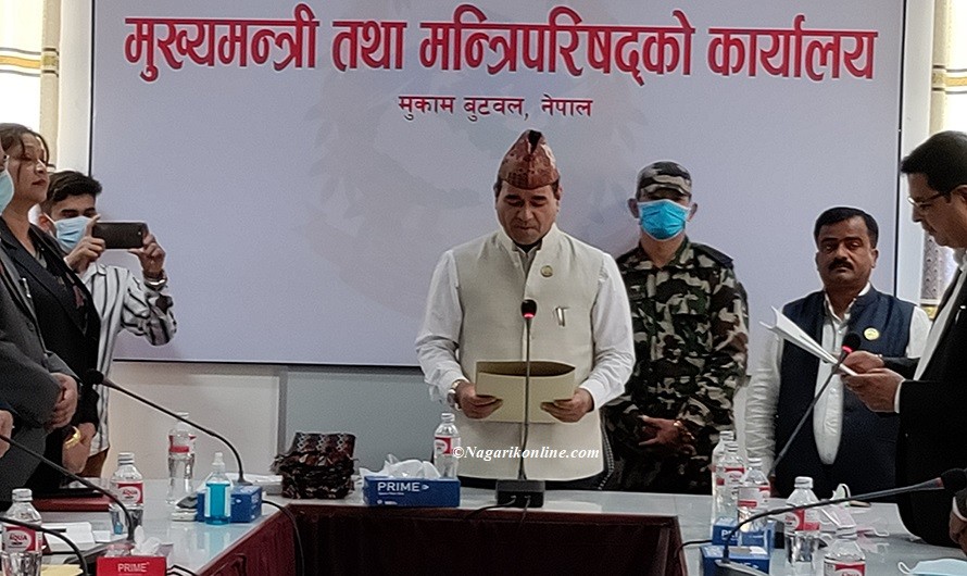 संघीयताको औचित्य पुष्टि गर्ने गरी योजना बनाउन लुम्बिनीका मुख्यमन्त्री केसीको निर्देशन