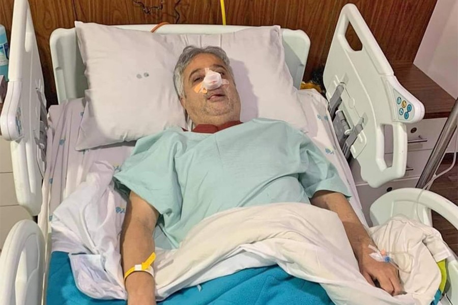 मानव अधिकारबादी नेता कृष्ण पहाडीको दिल्लीस्थित एपोलो अस्पताल उपचार हुँदै