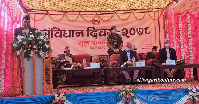 राष्ट्र सहि बाटोमा फर्किएर अगाडि बढिरहेको छ :  मुख्यमन्त्री कुलप्रसाद केसी