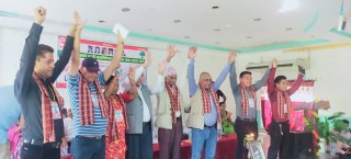 पाण्डेको नेतृत्वमा तिलोत्तमामा कांग्रेसले गर्यो उम्मेदवारी घोषणा