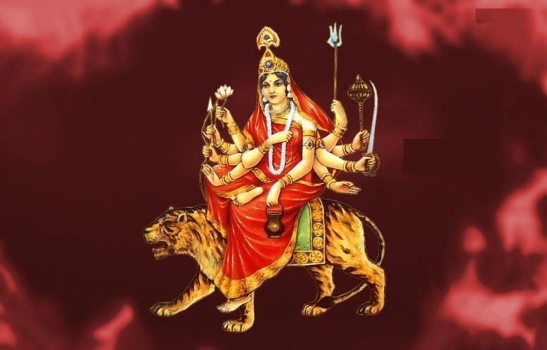 आज नवरात्रको तेस्रो दिन चन्द्रघण्टा देवीको पूजा आराधना गरिँदै