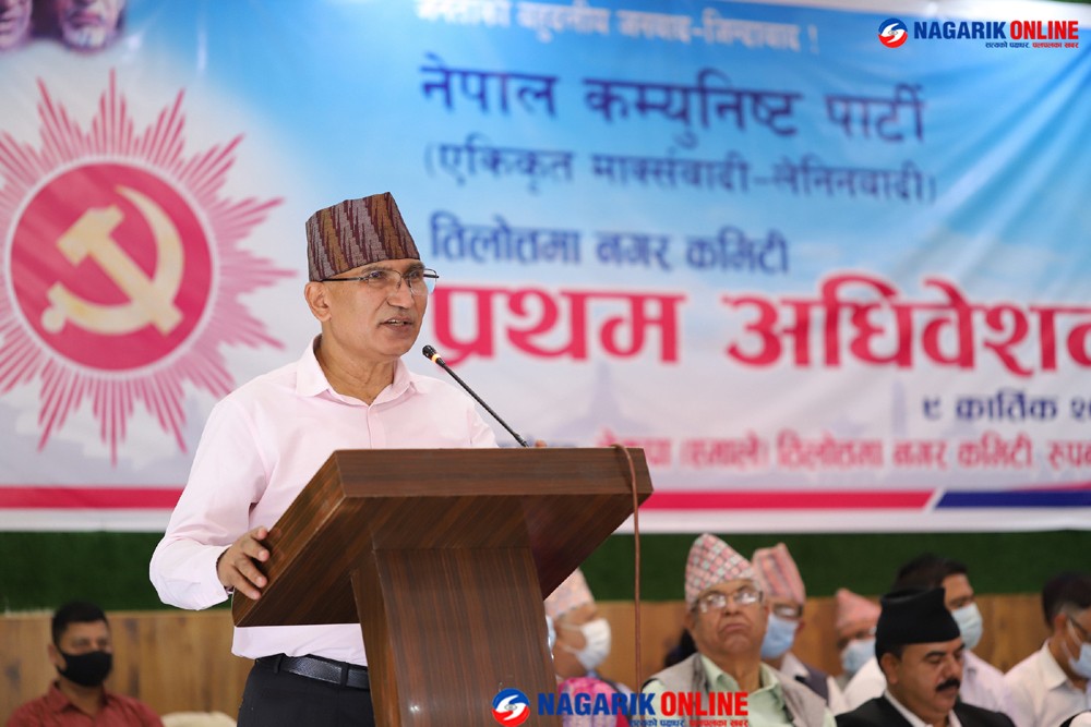 एमालेको ध्यान सिंहदरबारतिर हाेइन निर्वाचनतर्फ छ : बिष्णु पाैडेल