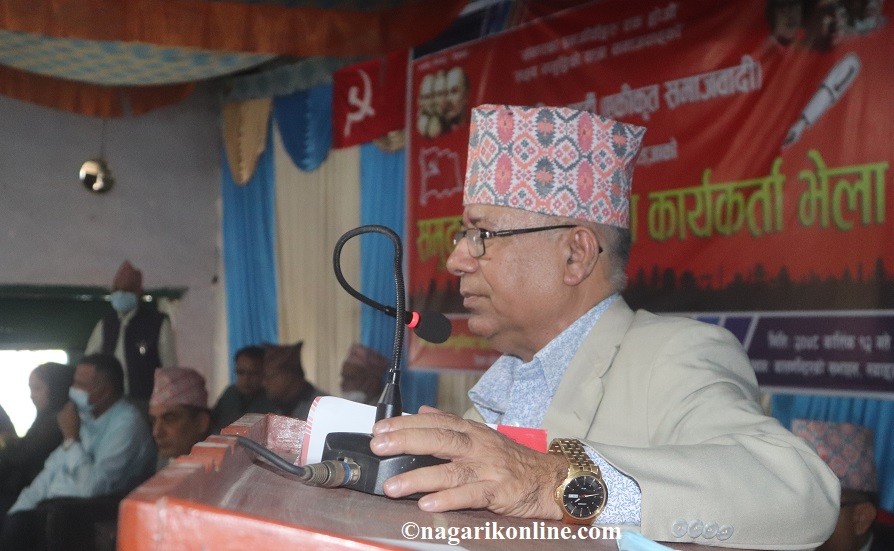 गठबन्धनको विजयीयात्रा राष्ट्रियसभाको निर्वाचनबाट शुरु हुन्छ :माधव कुमार नेपाल