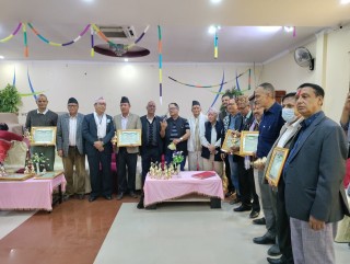 कांग्रेस रुपन्देही क्षेत्र न.२ द्वारा अगुवा नेता-कार्यकर्तालाई बुटवलमा सम्मान
