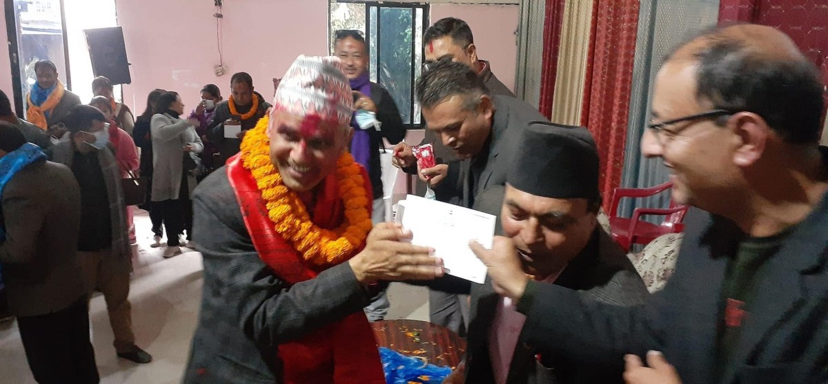 काठमाडौं  निर्वाचन क्षेत्र न. –४ प्रदेशसभा ‘ख’को कांग्रेस सभापतिमा रामप्रसाद लुइटेल
