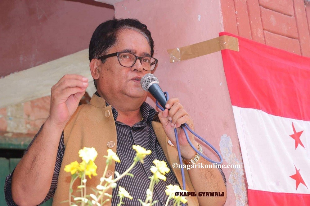 काँग्रेस रुपन्देही क्षेत्र नम्बर २ का सभापति हरि लम्सालले  दिए राजीनामा
