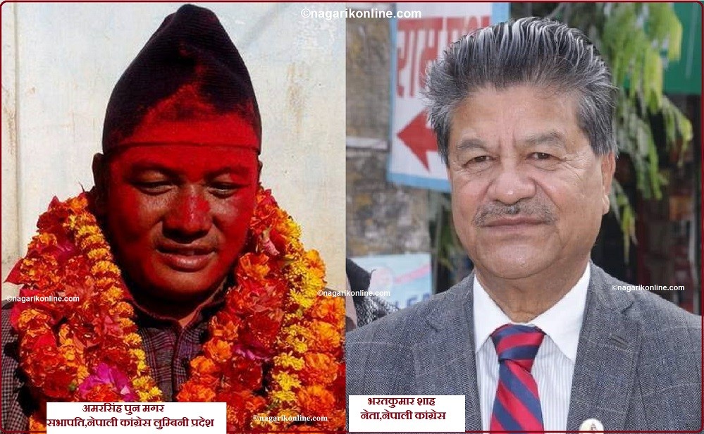 कांग्रेस लुम्बिनी प्रदेश : सभापति पुनले दिए निकटतम प्रतिस्पर्धी शाहलाई दोस्रो वरीयता