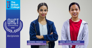 The British College Awards Two Students with The OHCT Scholarship