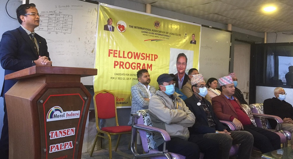 गभर्नरका उम्मेद्वार देवकोटाले गरे पाल्पाली लायन्ससंग अन्तरक्रिया