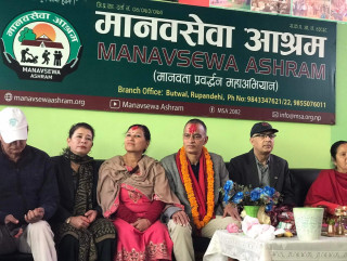 कांग्रेस सभापति जस्ले आफ्नो शुभकार्य र पितृकार्य सधैँ आश्रममै मनाउँछन् 