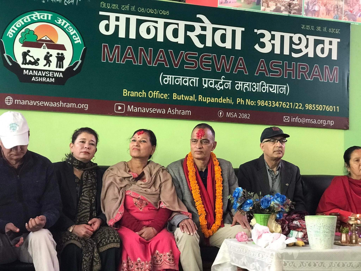 कांग्रेस सभापति जस्ले आफ्नो शुभकार्य र पितृकार्य सधैँ आश्रममै मनाउँछन् 