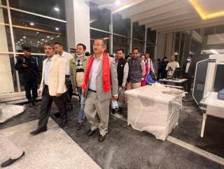 गौतमबुद्ध अन्तर्राष्ट्रिय विमानस्थलको निरीक्षणपछि गृहमन्त्री खाँणले भने-मुलुककै विकासमा नयाँ उचाइ