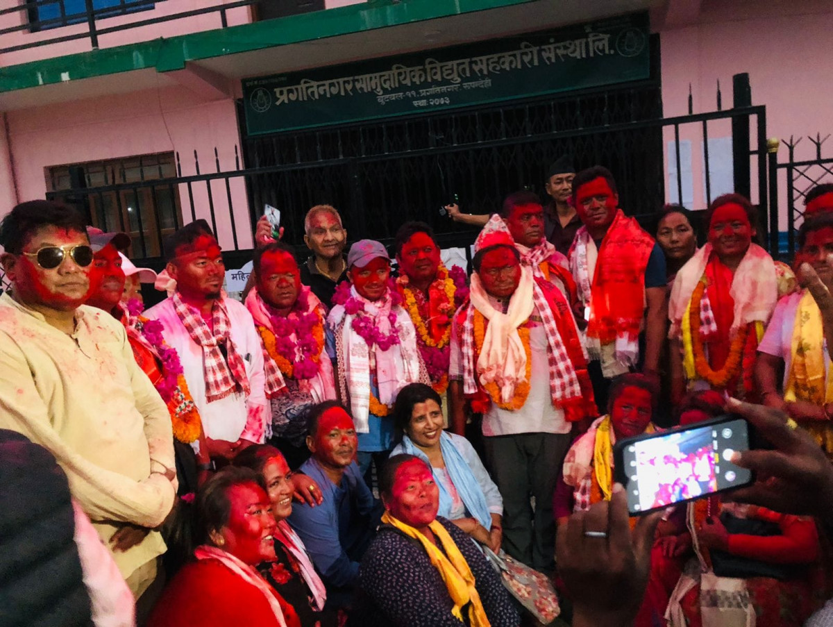 प्रगतिनगर सामुदायिक विद्युत सहकारी संस्थामा  कांग्रेसको प्यानल बिजयी,अध्यक्ष बने मल्ल