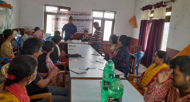 तिलोत्तमा  ७  मा  अपाङ्गता भएका व्यक्तिहरुका लागि वडा स्तरीय सचेतना