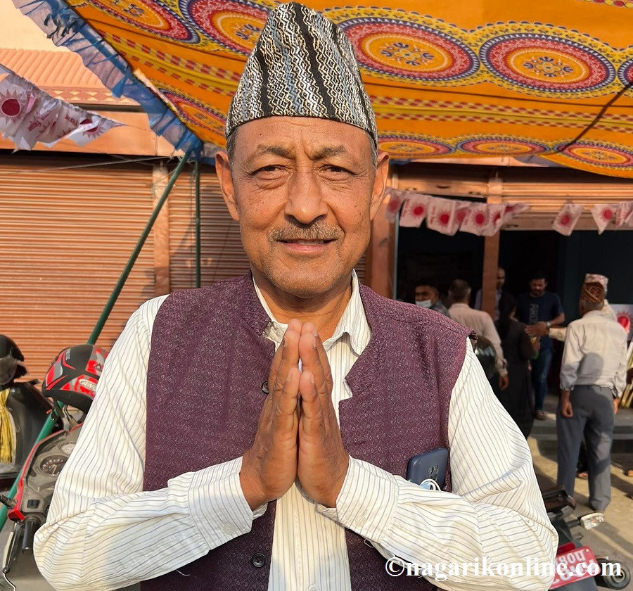 तिलोत्तमा ४ मा नेकपा एमालेबाट हरि क्षेत्री वडाध्यक्षको उम्मेदवार