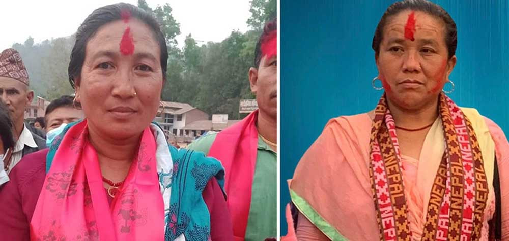 पाल्पामा  एमालेबाट दुईजना महिला उम्मेदवार निर्विरोध