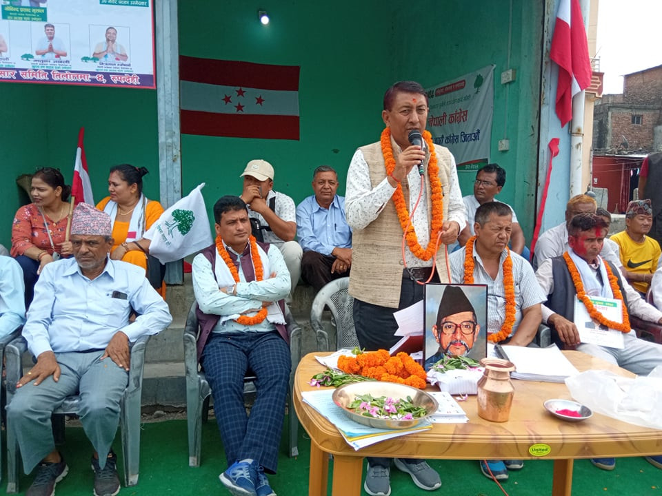 नगरपालिका मात्रै हाेइन,नगरवासी पनि उत्कृष्ट बनाउने गरि काम गर्छाैँ : रामकृष्ण खाँण