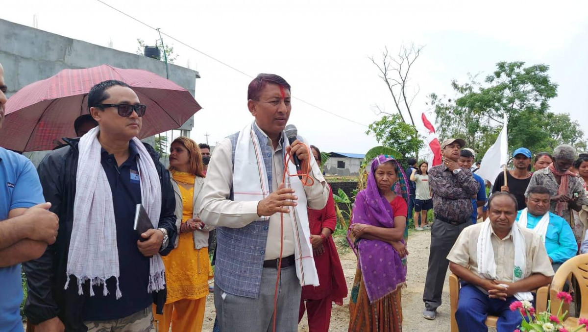 भ्रष्टाचारमुक्त तिलाेत्तमा बनाउने अभियानमा साथ दिन रामकृष्ण खांणको आग्रह