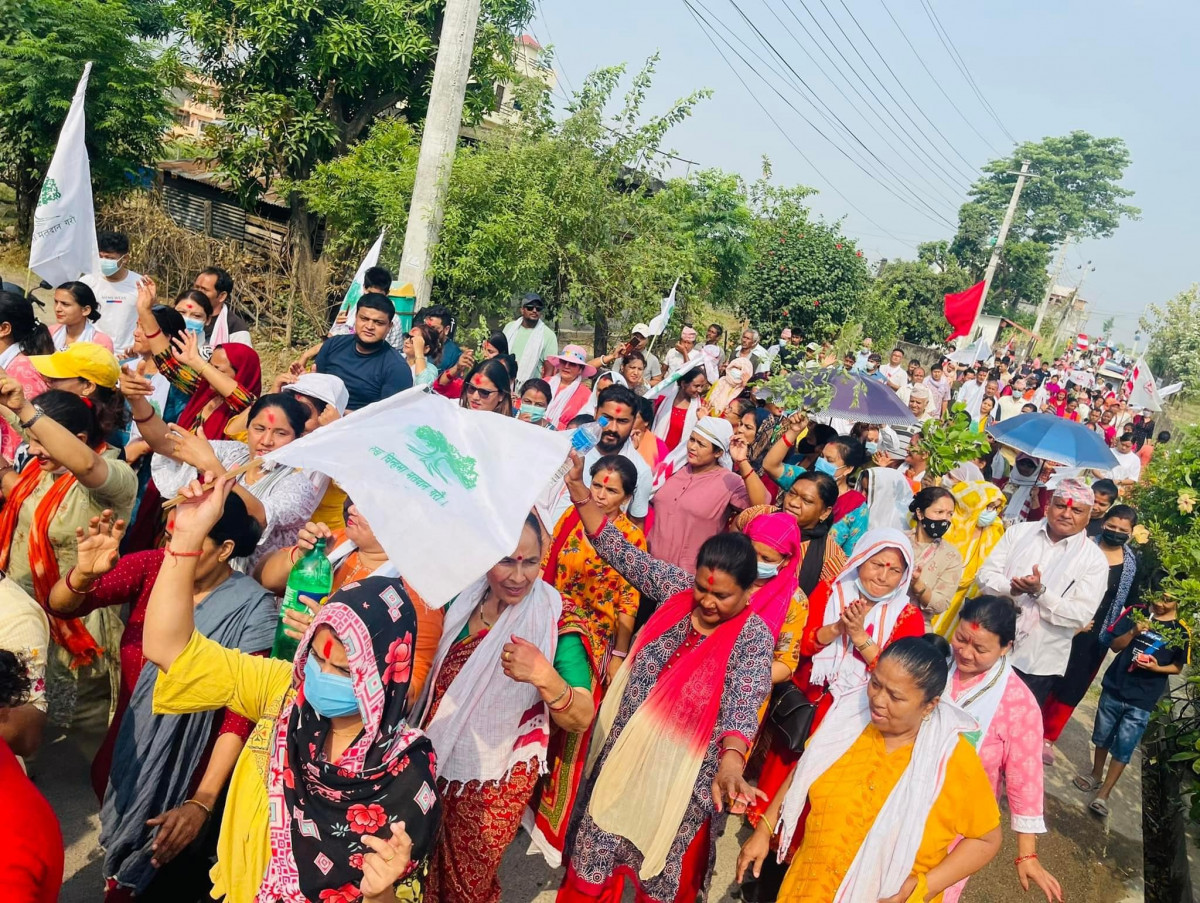 १९६ पालिकामा जितेर नेपाली कांग्रेस पहिलाे स्थानमा