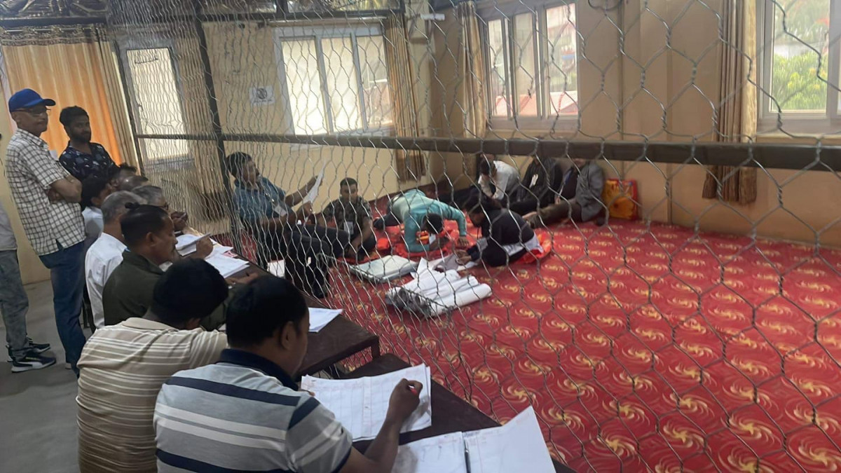 रुपन्देही क्षेत्र नम्बर ४ को मतगणना सुरु