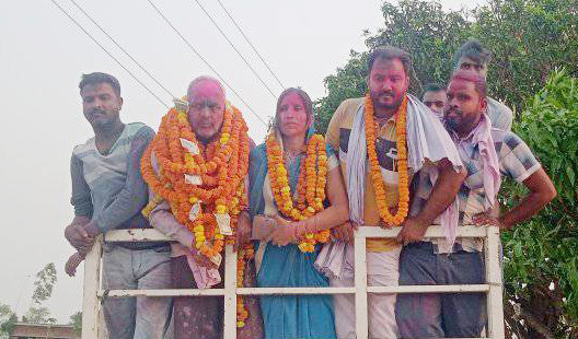 सम्मरीमाई गाउँपालिका कांग्रेसका श्रीवास्तव र  सिंह विजयी