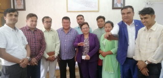 कालीगण्डकी डाइभर्सनविरुद्ध  उभिए रामपुर र चापकोटका मेयर,बुझाए ज्ञापनपत्र