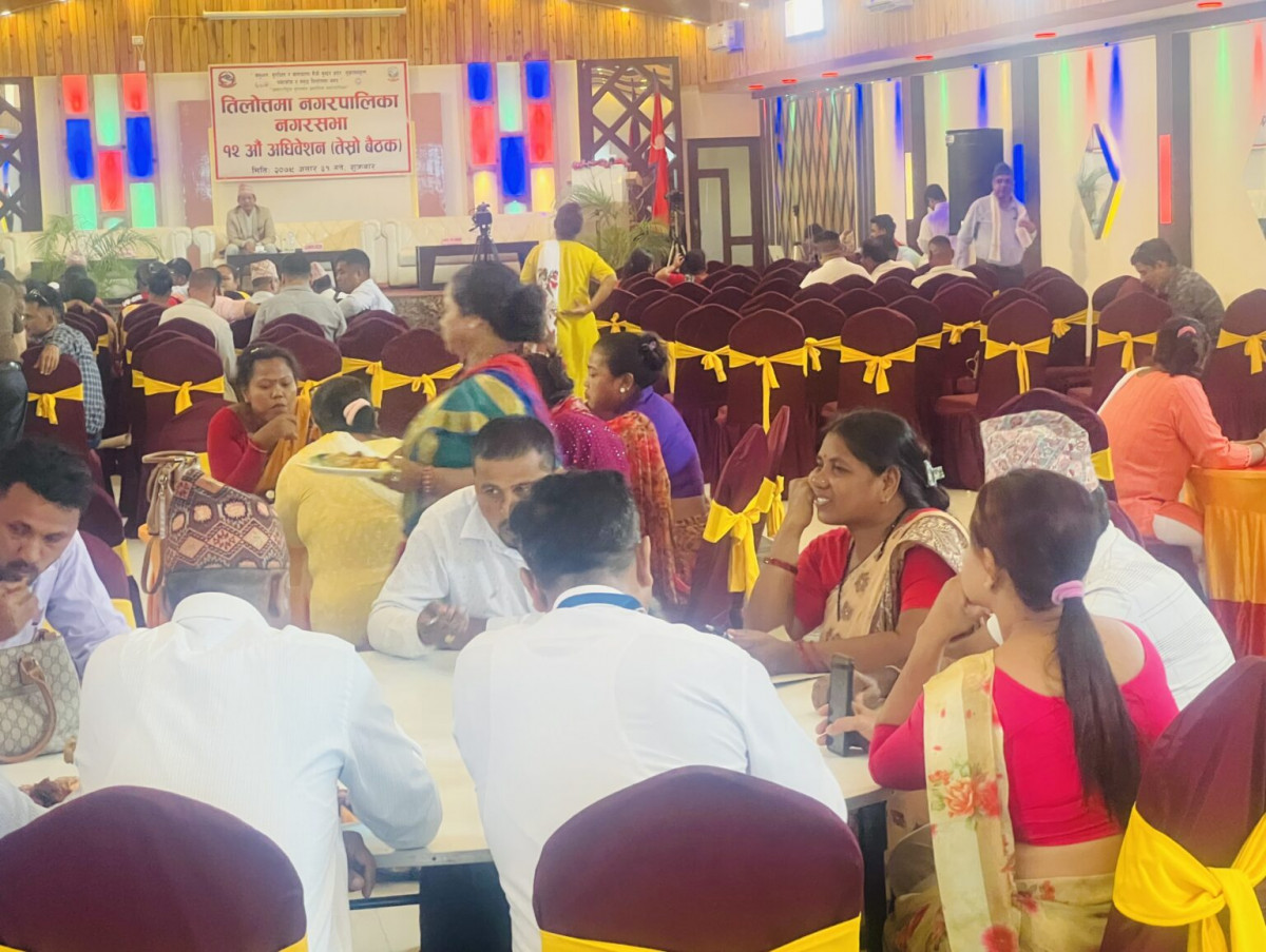 तिलोत्तमाको नगरपरिषद बैठक स्थगित,जनप्रतिनिधिहरूले हाजिरी नै नगरेपछि गणपुरक पुगेन !