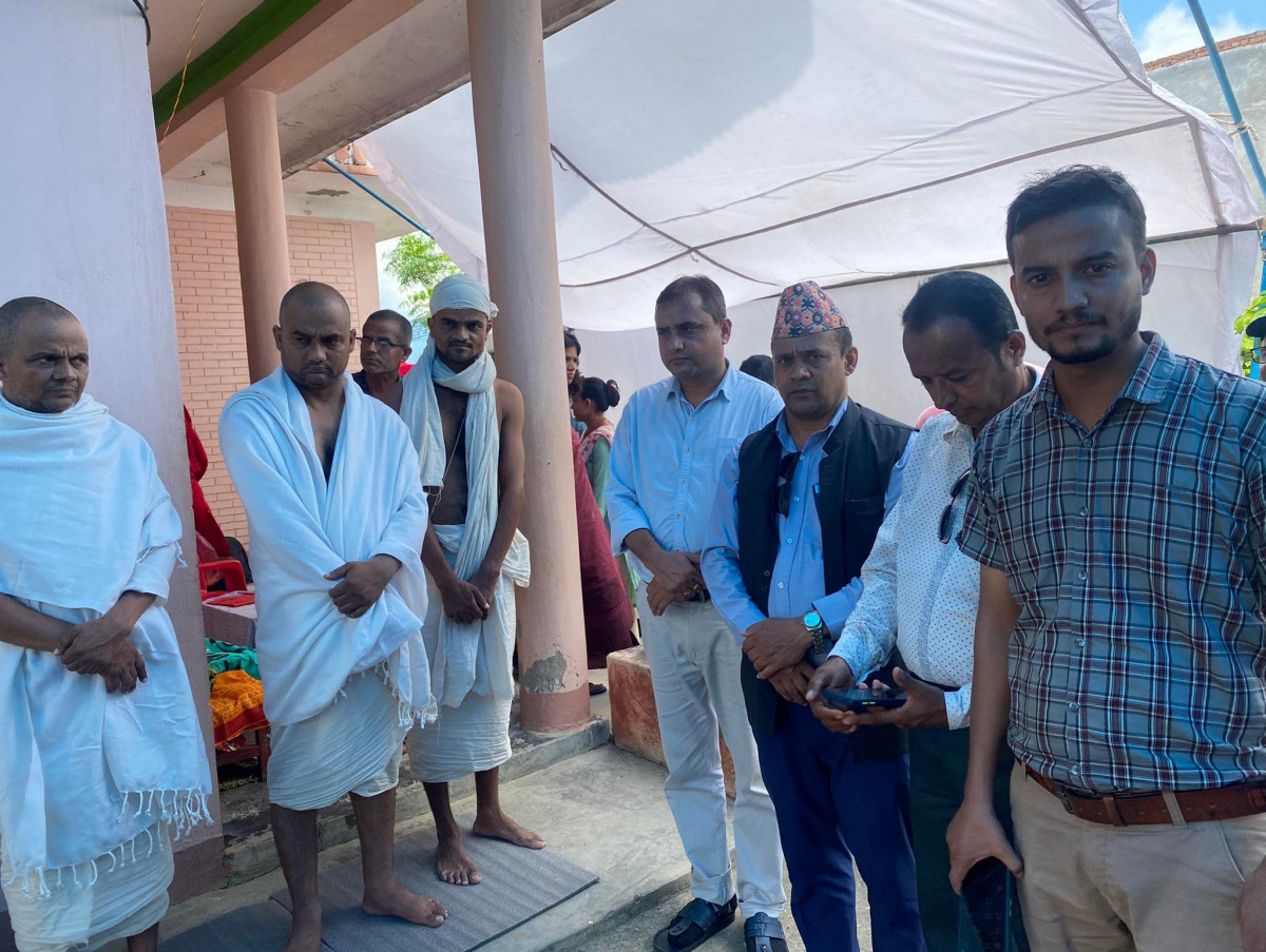 मानवअधिकार तथा शान्ति समाज रुपन्देहीद्वारा पंगेनीको निधनमा शोकसभा