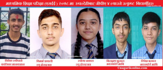 एसईई नतिजा : रुपन्देहीमा पाँचजनाले ल्याए जीपीए फाेर,अक्सफाेर्ड,न्यू हाेराइजन र कालिका उत्कृष्ट