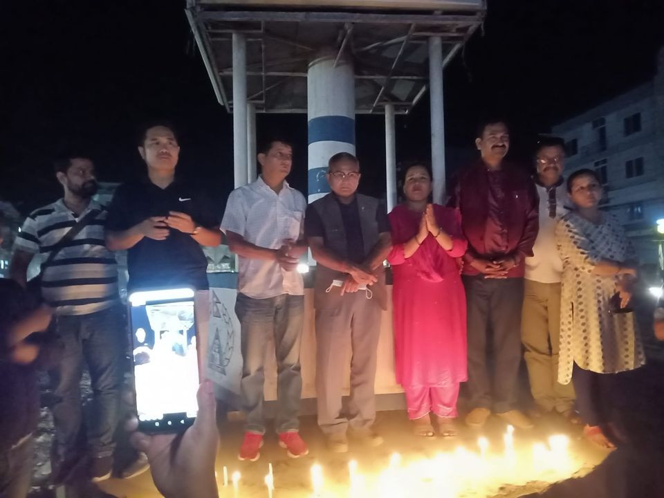नागरिकता सम्बन्धि विधेयक पारित भएपछि काँग्रेस बुटवलद्वारा दीपावली