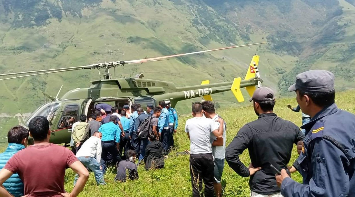 रुकुमपूर्वमा प्रहरीको भ्यान दुर्घटना,एक प्रहरी जवानको मृत्यु