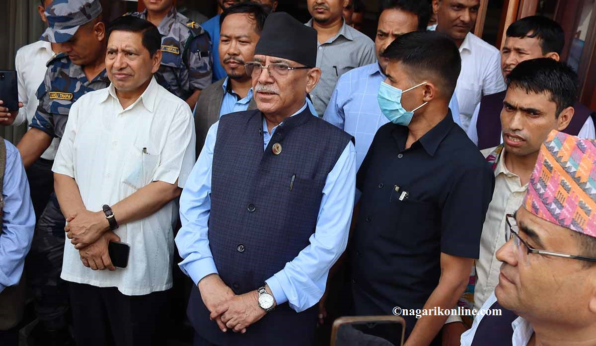 आगामी निर्वाचनमा गठबन्धन झन् बलियो हुन्छ :  प्रचण्ड