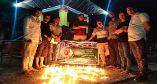 गिरिको १३ औँ दिनको पुण्यतिथिमा बुटवलमा दीप प्रज्वलन