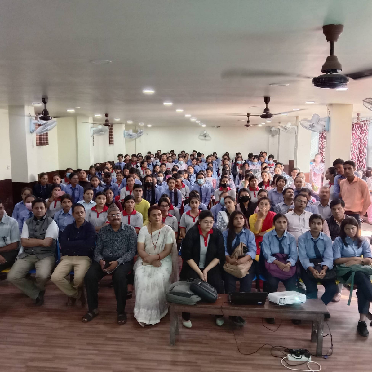 हेल्थ डेक्स कमिटी सिद्धार्थ गौतम बुद्ध क्याम्पसद्वारा मुटु रोग सम्बन्धि सचेतना