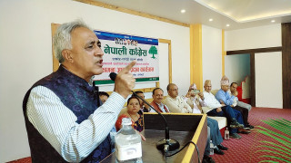 कांग्रेस सिध्याउने अधिकार कसैलाई पनि छैन : डा.चन्द्र भण्डारी (भिडियो )