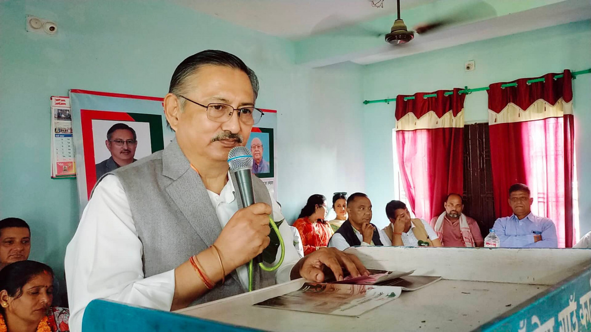 विकल्पविना सुकुम्बासीका घर टहरा भत्काउन हुदैँन : गृहमन्त्री बालकृष्ण खाँण