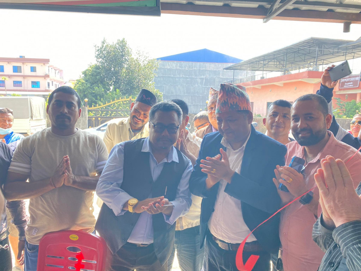 रुपन्देही २ (१) का सबै वडामा सत्ता गठबन्धनले खोल्यो प्रचार कार्यालय