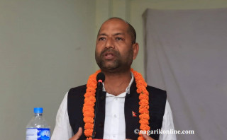 राष्ट्रको विकासका लागि गृहमन्त्री खाँणको जित जरुरी : सन्तोषकुमार पाण्डेय